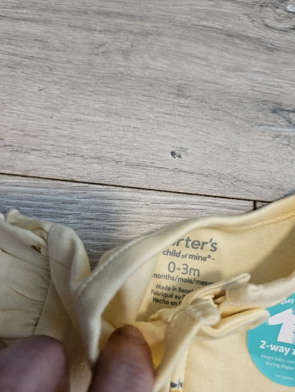 NWT Lot 5 Carters Child Of Mine Baby Girl Footed Sleep Play Pajamas 0-3 Months